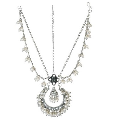 Silver Matha Patti Jewellery